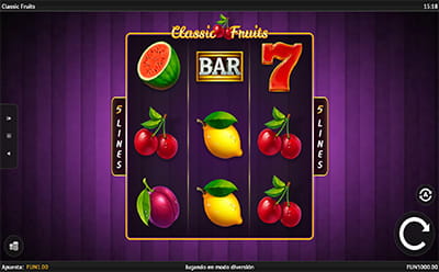 La tragamonedas Classic Fruit en el casino en línea mexicano 1xBet