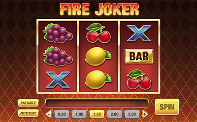 Tragamonedas Fire Joker en Celular