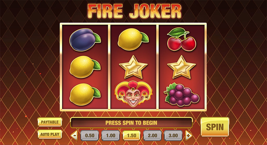 Fire Joker Juega en línea gratis