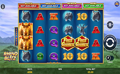 Tragamonedas Rhino Blitz Giros Gratis