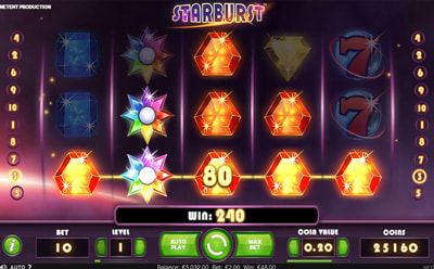 Tragamonedas Starburst Juego Automático