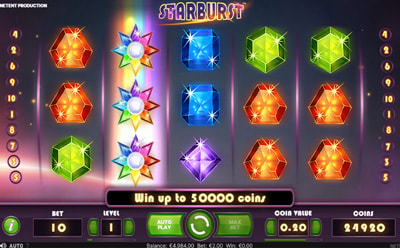 Tragamonedas Starburst Giros Rápidos