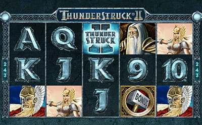 La tragamonedas Thunderstruck II en el casino en línea mexicano Royal Vegas