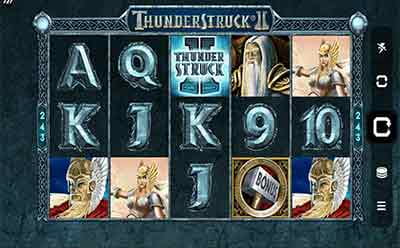 La tragamonedas Thunderstruck II en el casino en línea mexicano Ruby Fortune