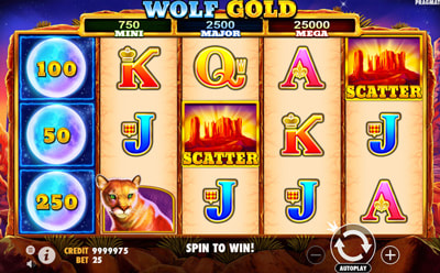 Tragamonedas Wolf Gold Giros Gratis