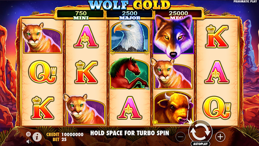 Wolf Gold Juega en línea gratis